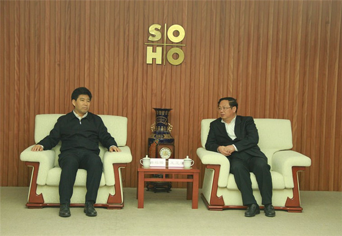 淮安市长曲福田、市政协主席王维凯到乐竞体育(中国)官方网站集团考察调研